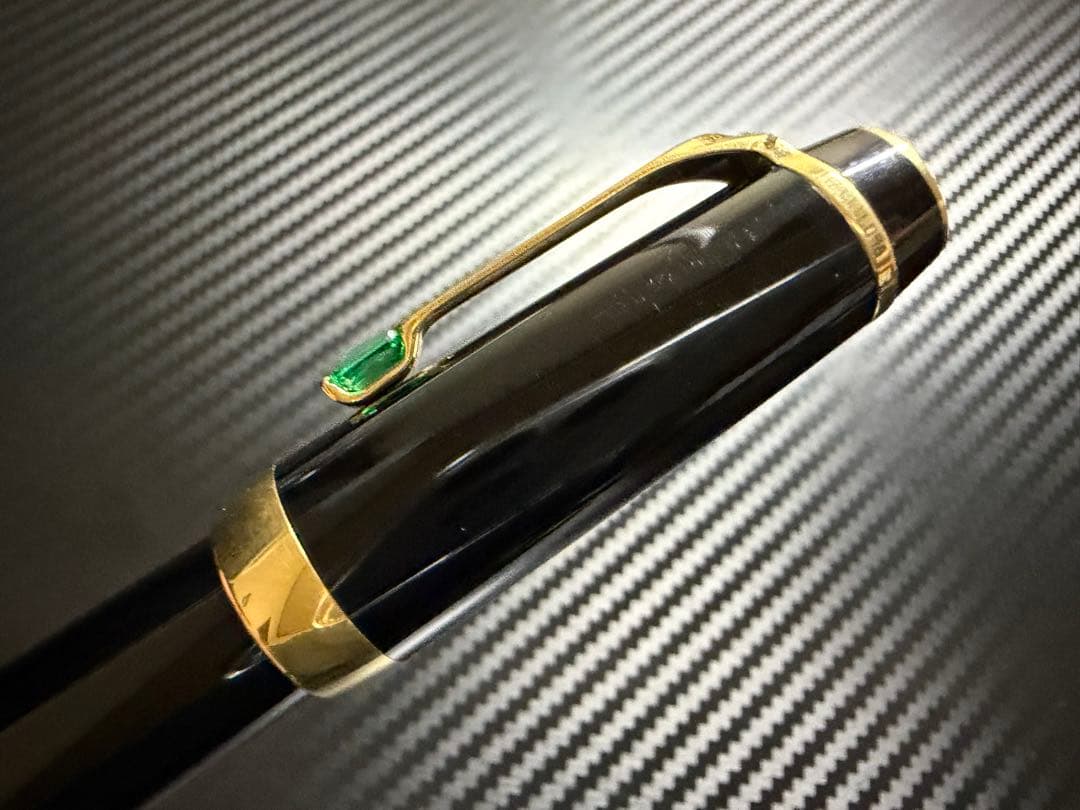 美品 モンブラン ボエム ヴェール 万年筆 BB 極太字