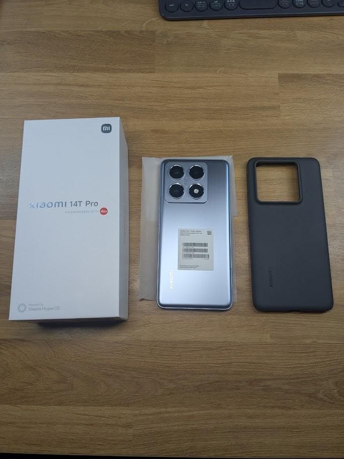 「S極美品」国内版 Xiaom 14T Pro チタンブルー　SIMフリー