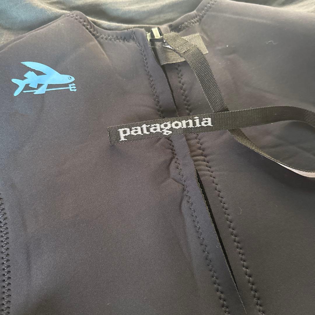 【超美品】patagonia ブラック ロングジョン サイズXL