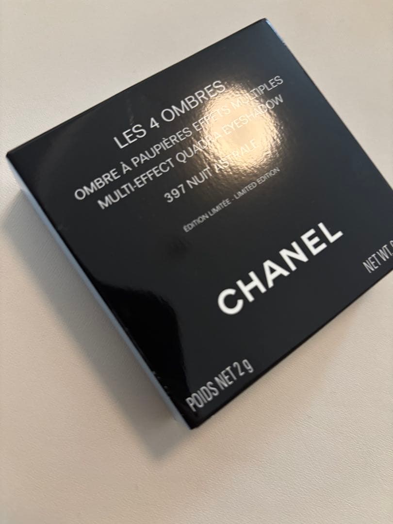 新品未使用　シャネル レキャトルオンブル　397 ニュイ　アストラル