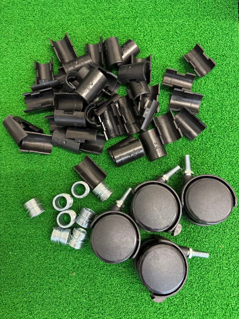 Luminous スチールラック 高さ202cm 5段 キャスター付き