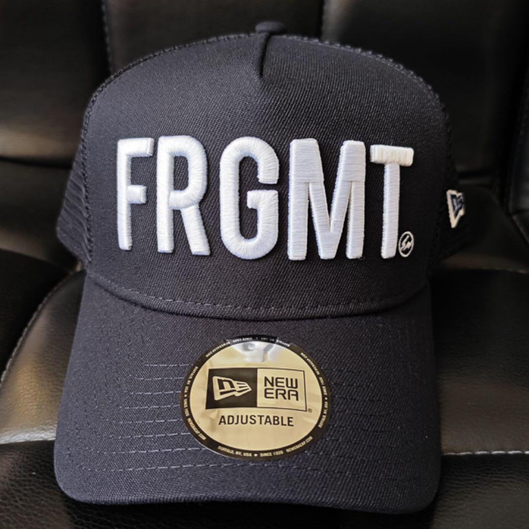 FRG フラグメントデザイン キャップ ネイビー系M266