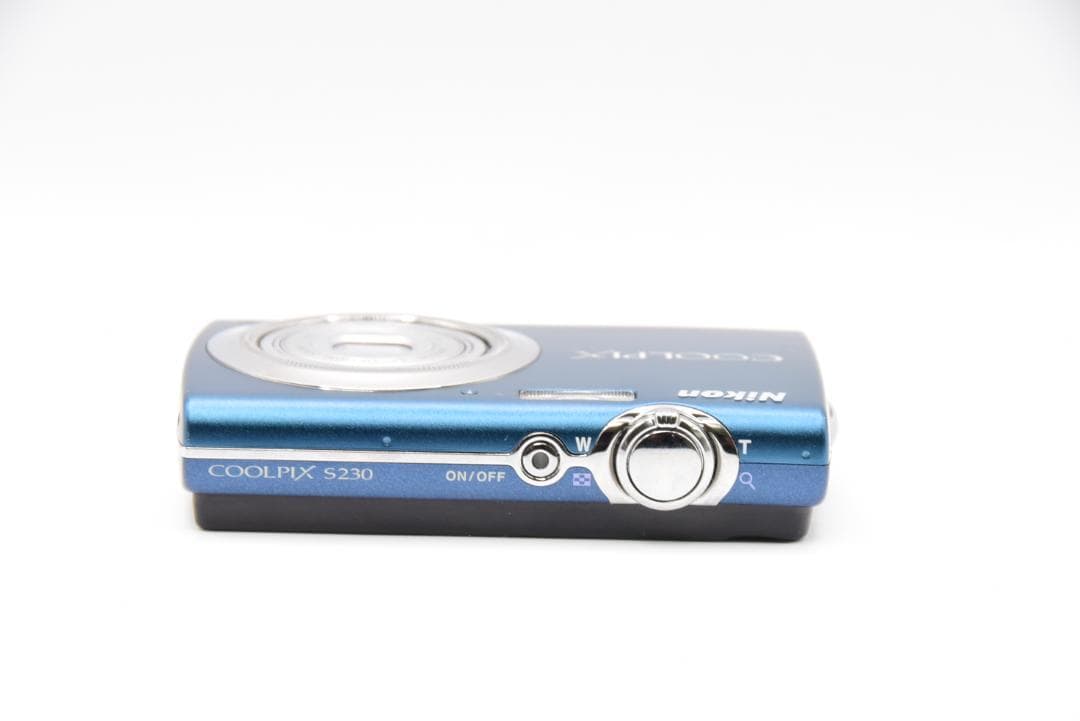 ■ 美品 ■ Nikon COOLPIX S230 ダークブルー《動作OK》