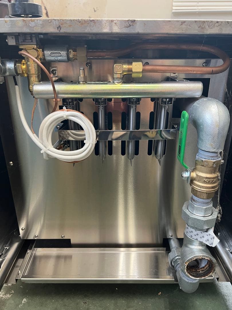 業務用煮沸式消毒槽 タニコー N-TGS-60S LPガス用