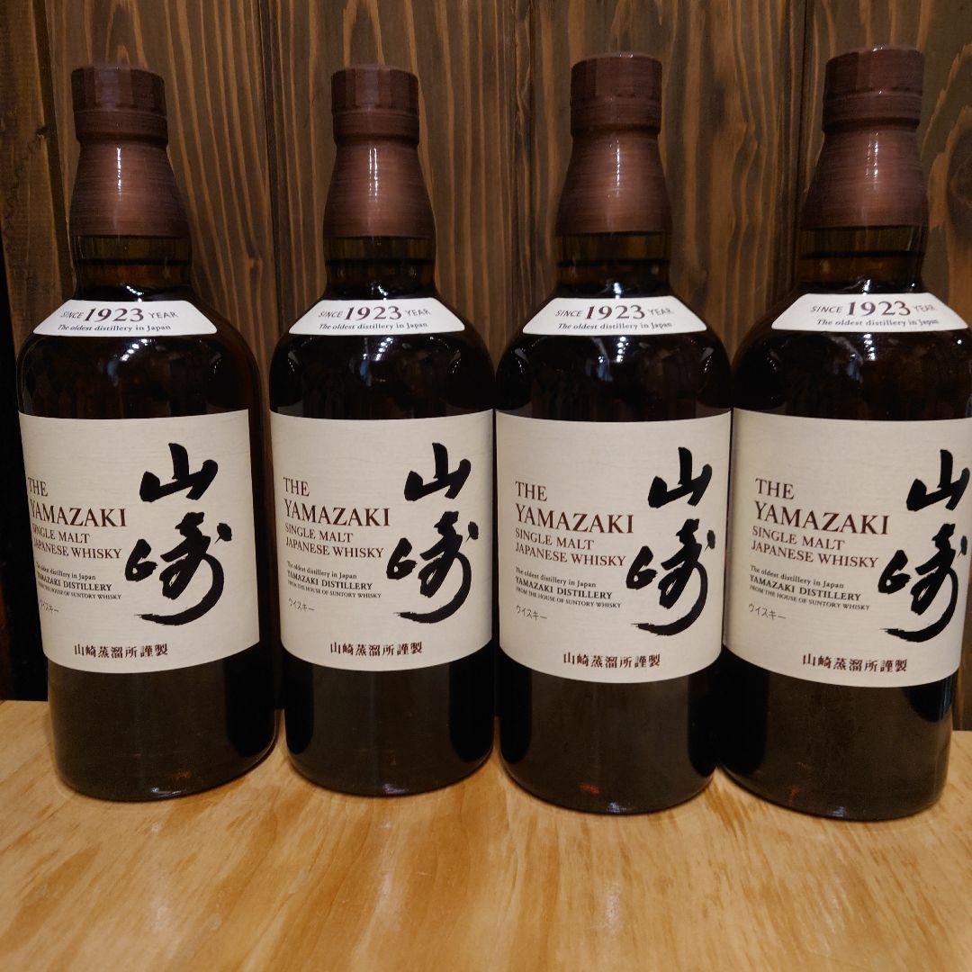 サントリー　ウイスキー　山崎　白州700ml 8本セット