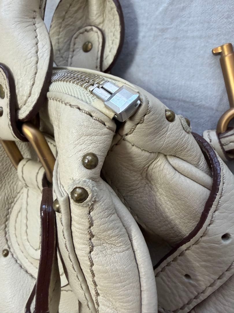Chloé ライトベージュ ハンドバッグ 保存袋付き