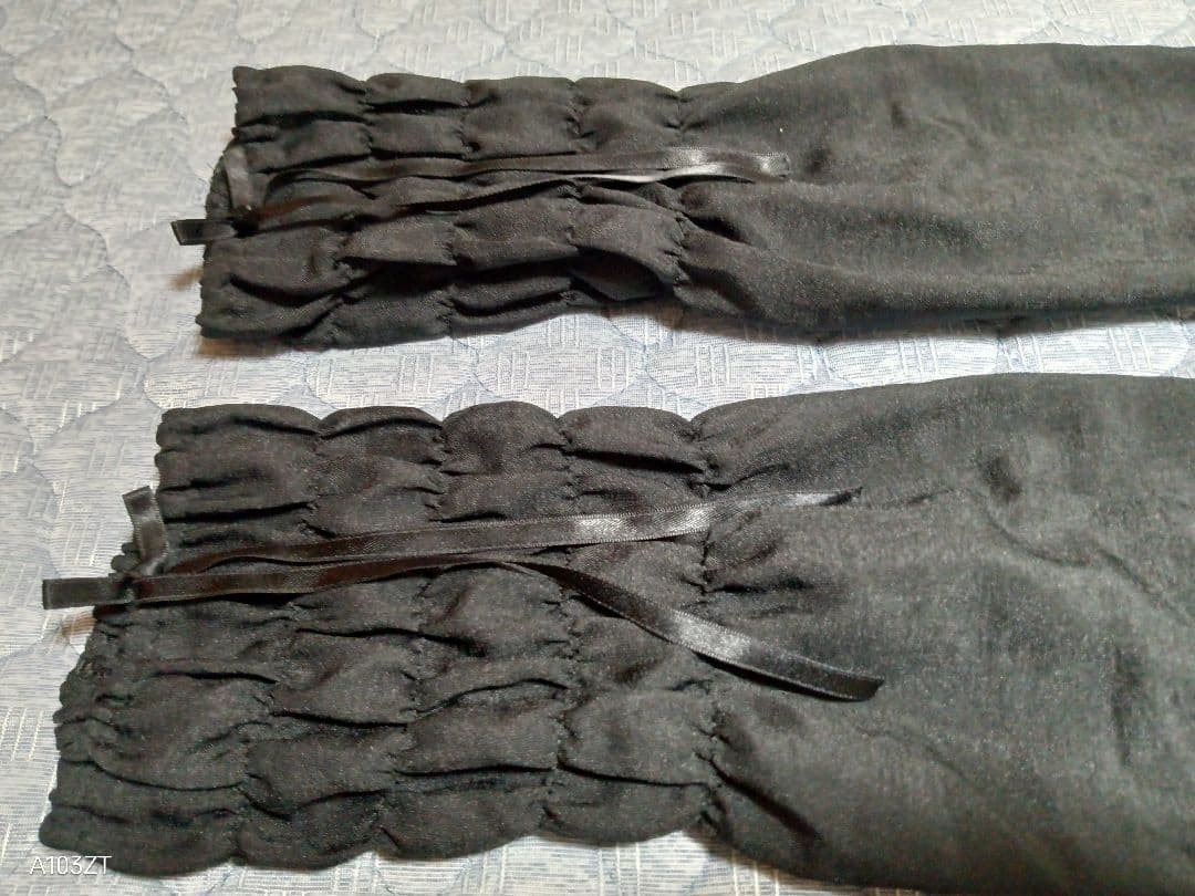 す*︎様 Moi-meme-Moitie 薔薇シフォンワンピース アームカバー