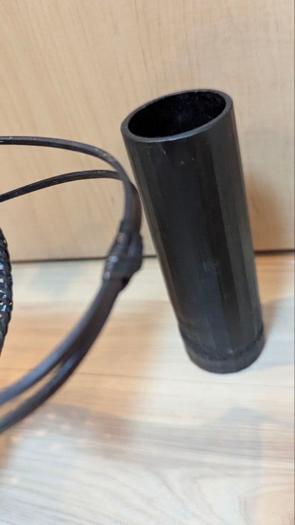 花籠　天目朝顔寸胴　花かご　美品　茶道　華道　フラワーベース　竹籠　花瓶