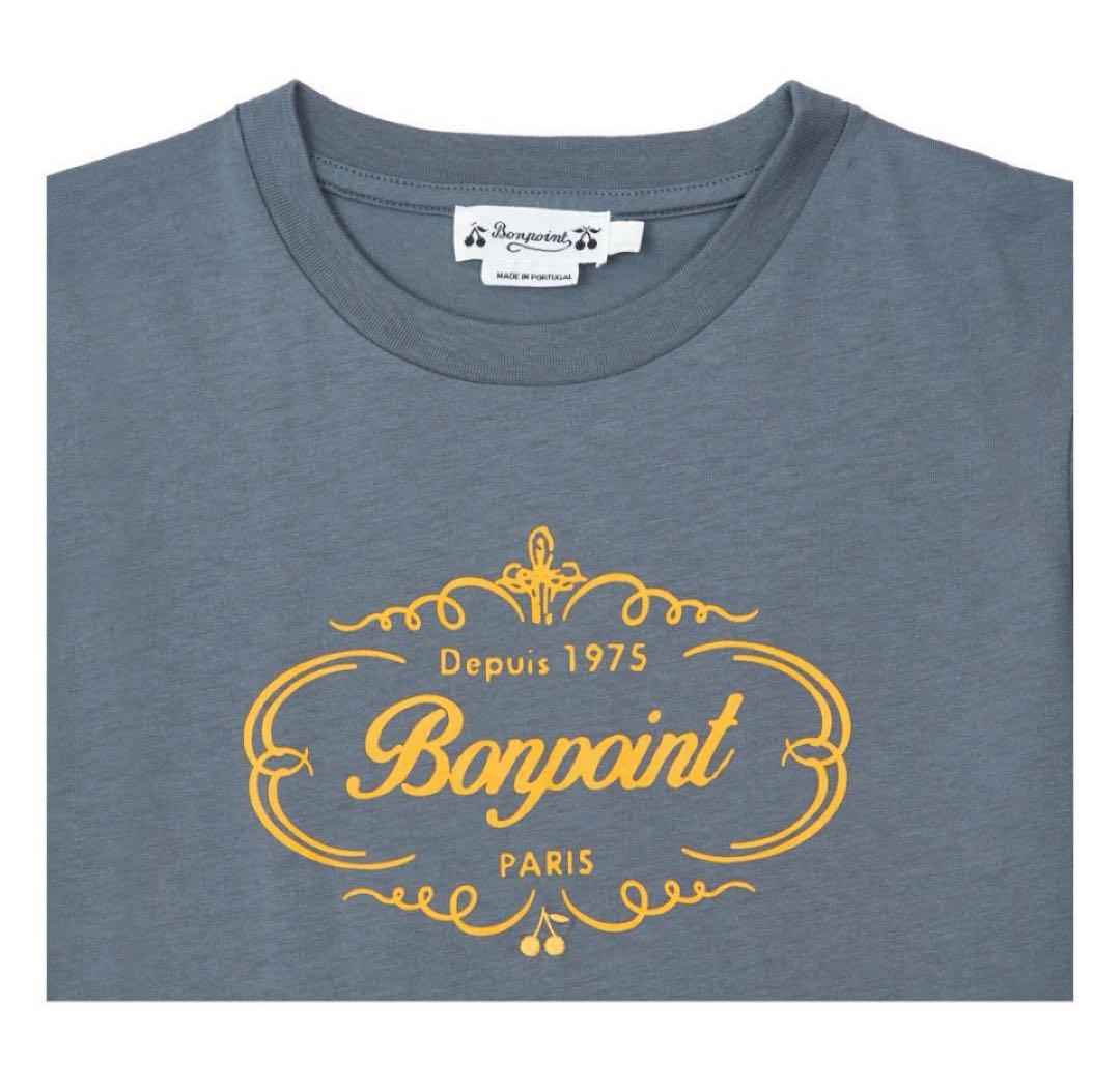 新品 未使用 タグ付き Bonpoint ボンポワン ロゴ Tシャツ 4A