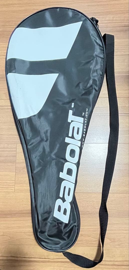 Babolat テニスラケット ホワイト/パープル ケース付き
