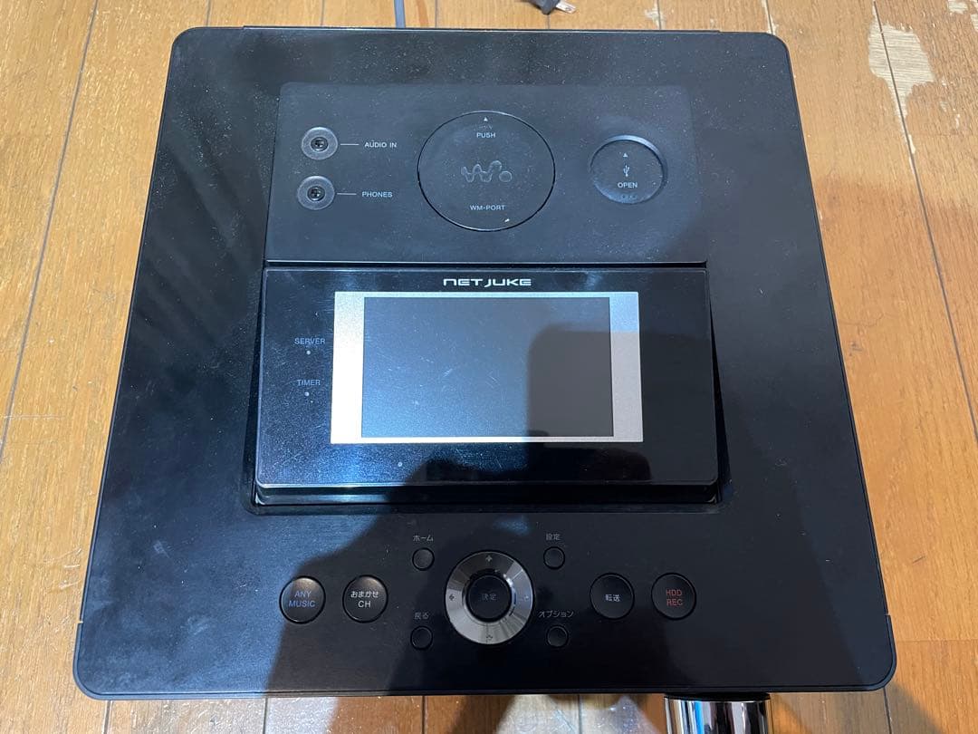 SONY HDDコンポ NAS-M700HD MDのみ再生不可