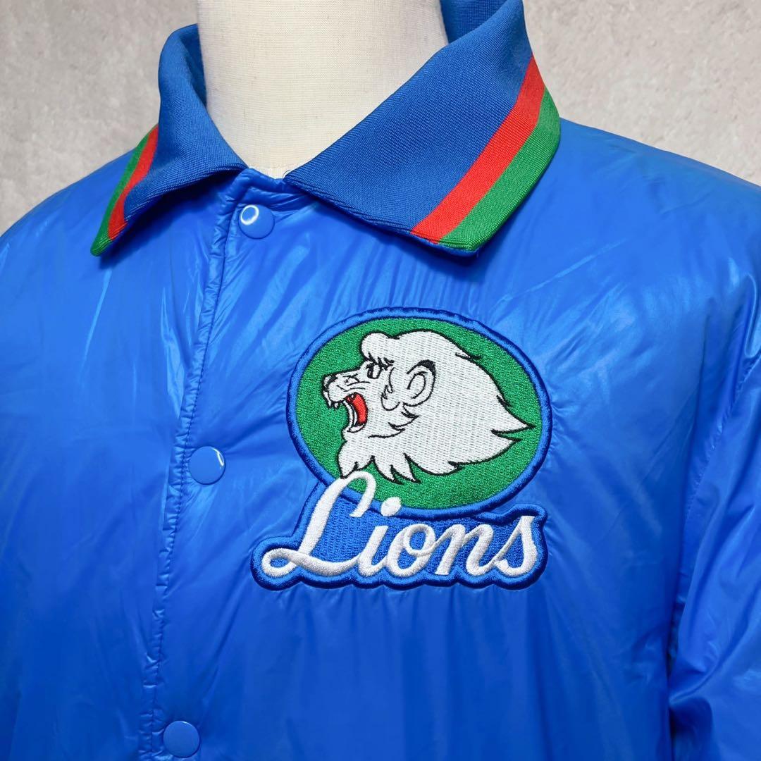 西武ライオンズ 復刻スタジャン Lサイズ 刺繍ロゴ 手塚プロ 昭和ライオンズ