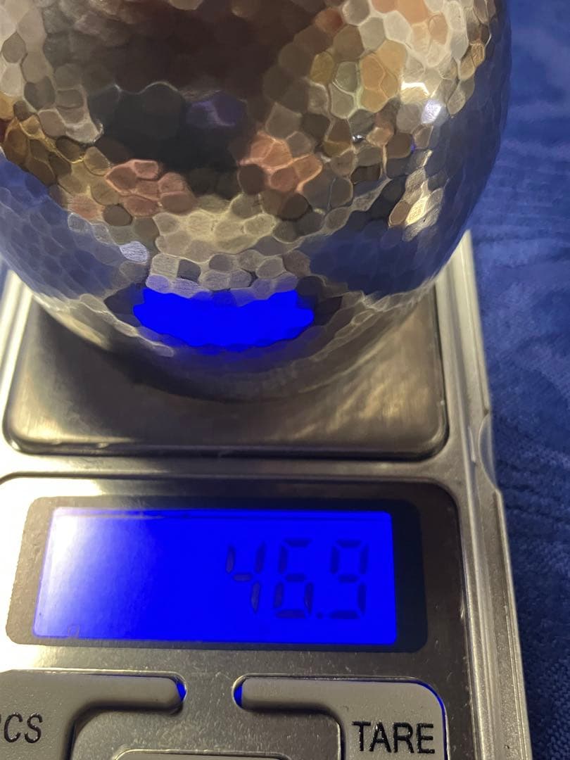 花*様 KDK ハンマードワイングラス 2個セット　ジャンク2個付き