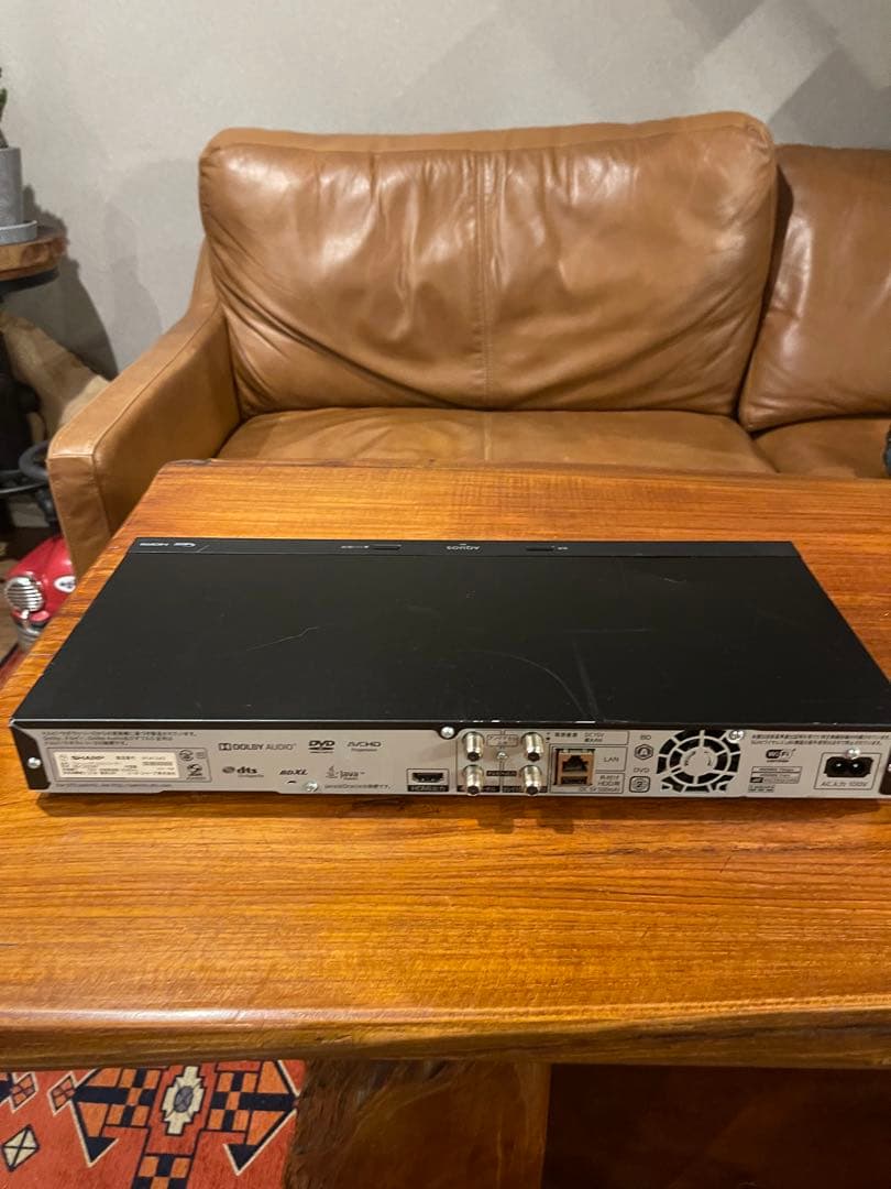 シャープ　ブルーレイレコダー　2021年　2BーC 20DW1