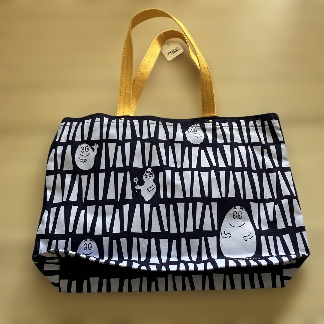 信三郎帆布&バーバパパのコラボバッグ