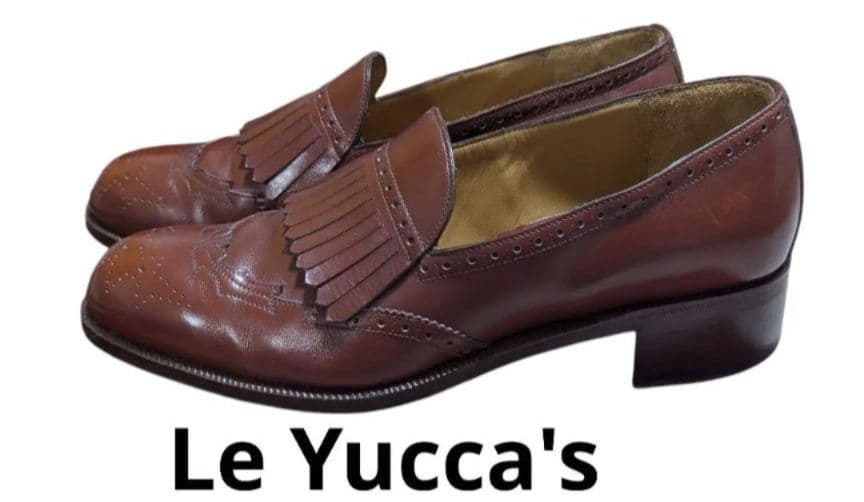 レユッカス エンツォボナフェ タッセルローファー キルト　サイズ39