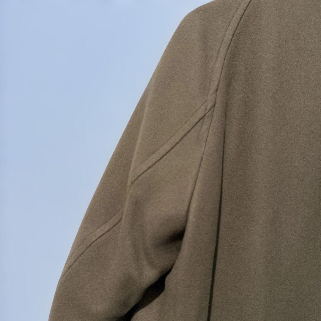 タグ付きmiffew キャメル　 ダブルブレスト ウールコート　定価132000