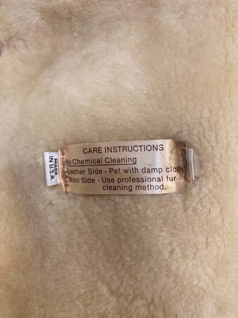 SAWYER OF NAPA ソーヤーオブナパ　ラム　ムートン　コート　コヨーテ