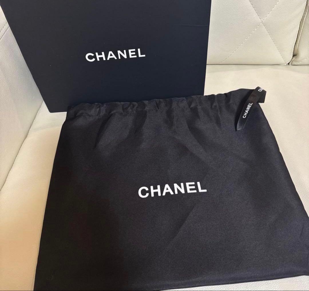 CHANEL チェーンフラップバッグキャビアスキン 2way