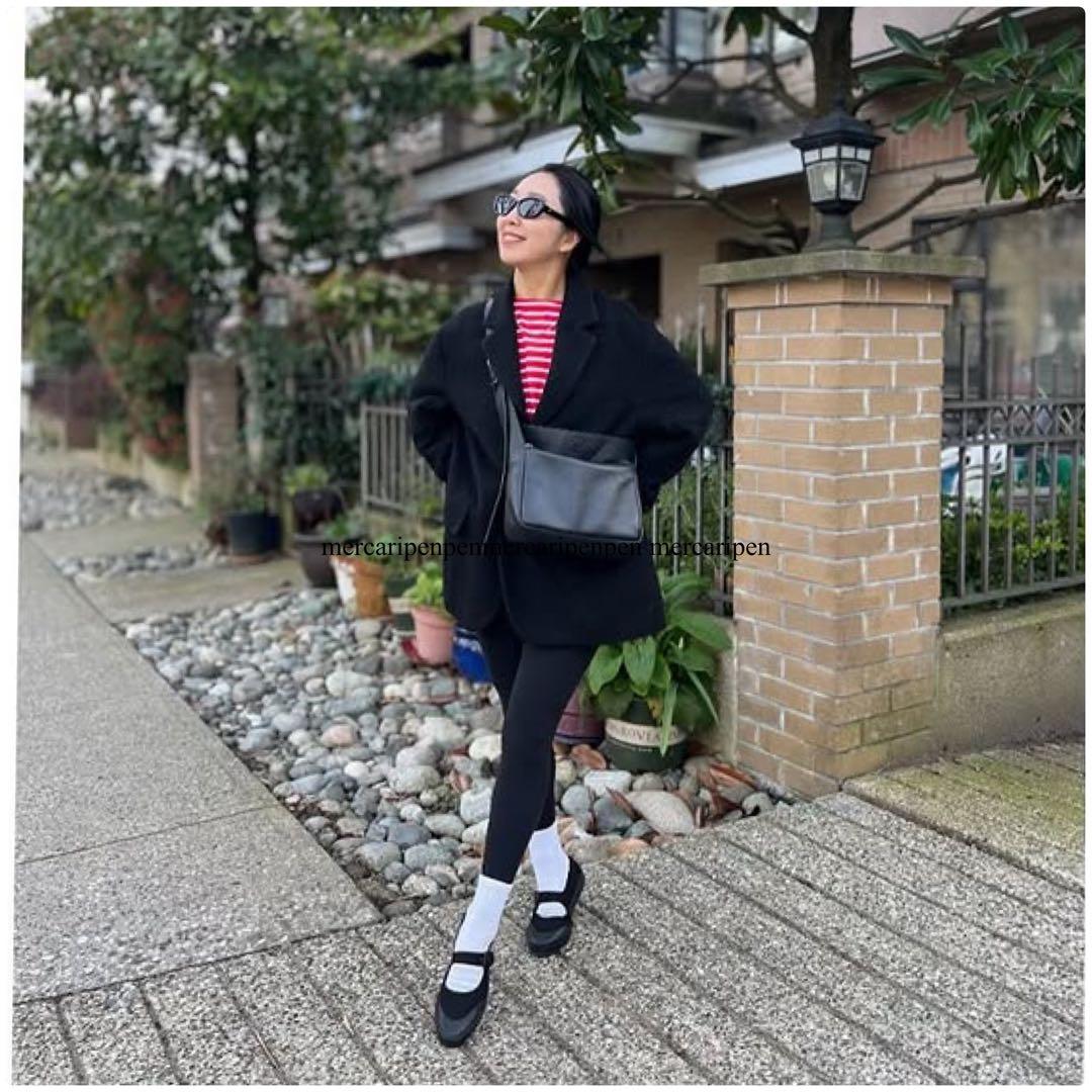 H BEAUTY & YOUTH モヘヤウールシャギービッグ　ジャケット　コート