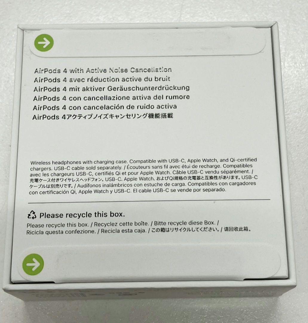 【新品未開封】AirPods4　アクティブノイズキャンセリング機能搭載