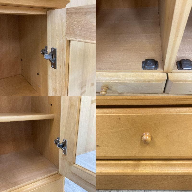 シャルドネ ASSAM アッサム 書棚　本棚 サクラ材 　天然木