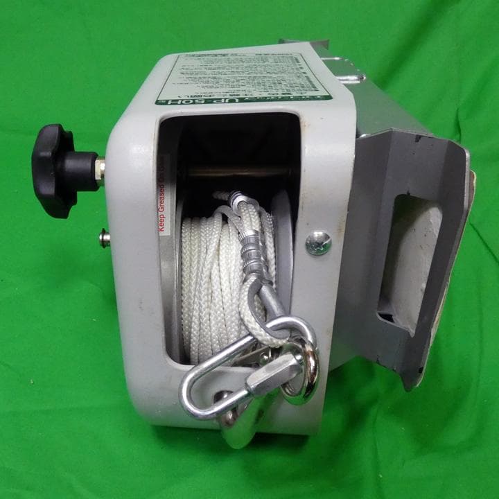 二連梯子(ウインチ式) エアコンアップ / たすかるくん UP-50H