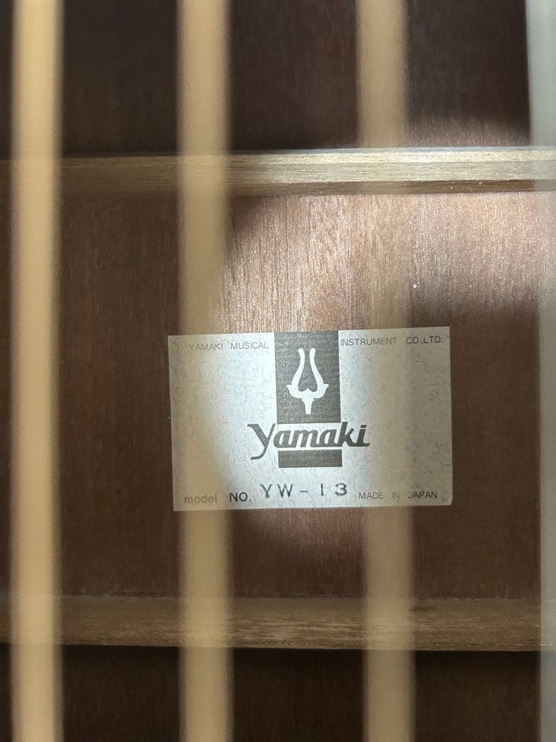 Yamaki YW-13 アコースティックギター調整済み