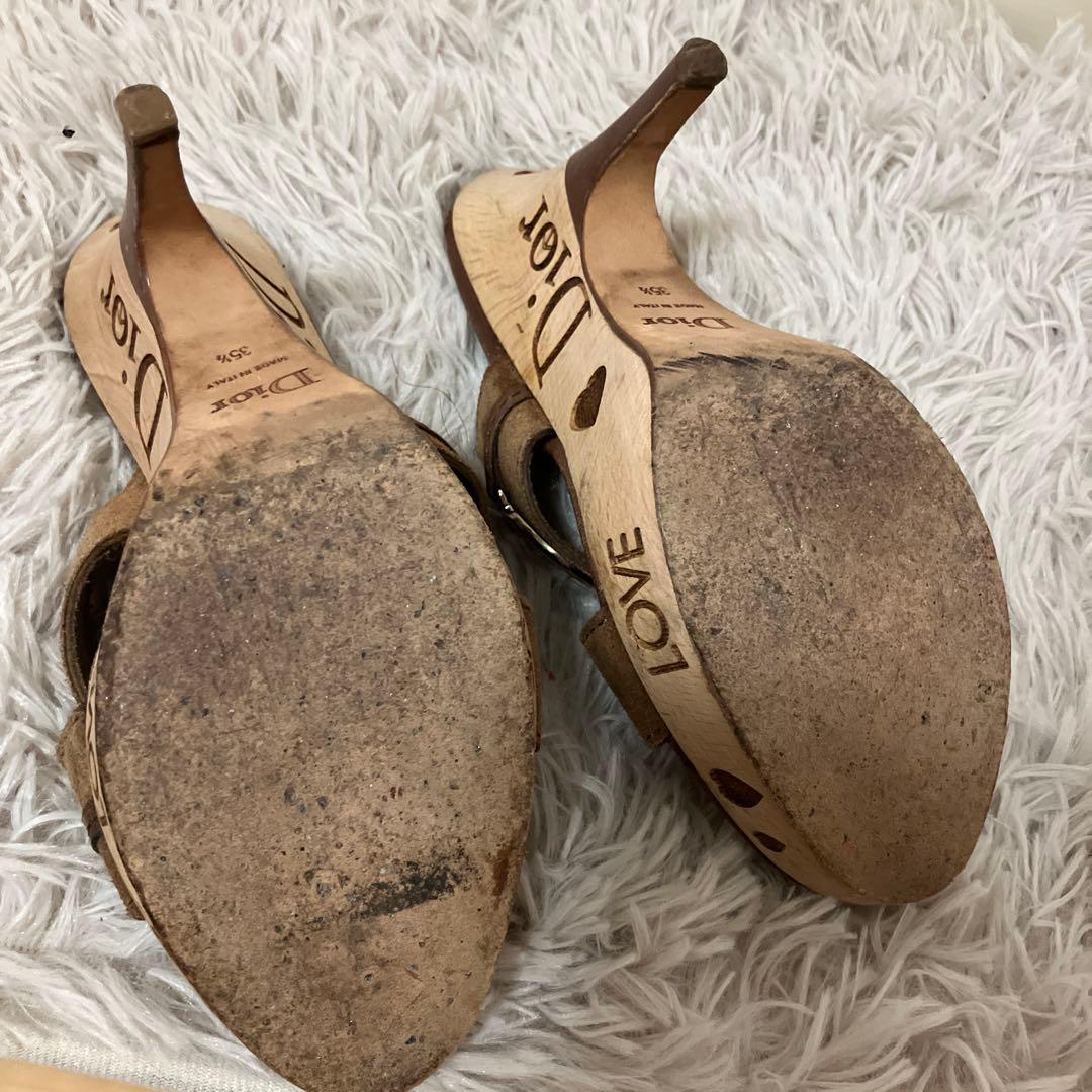 値下げ.ᐟ.ᐟ【美品送料込み】Diorミュール/サンダル