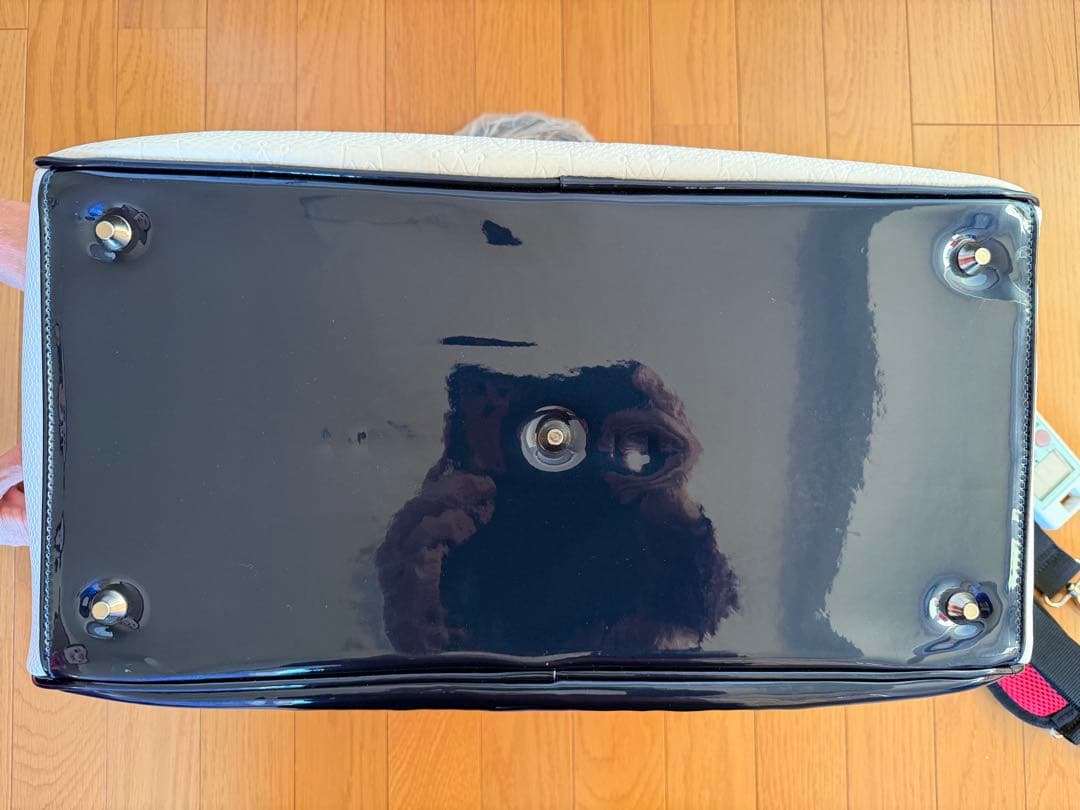 CASTELBAJAC ゴルフバッグ ホワイト/ネイビー