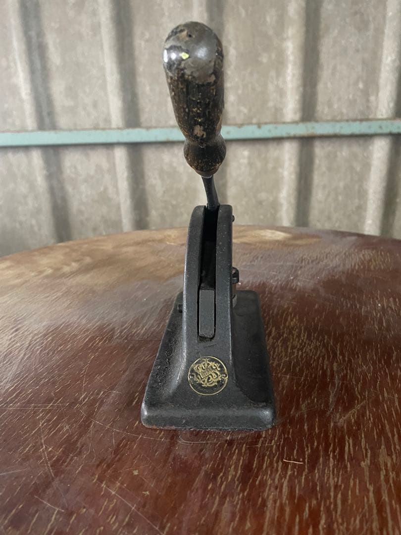 アンティーク/英国製/イギリス/エンボッサー/スタンプ