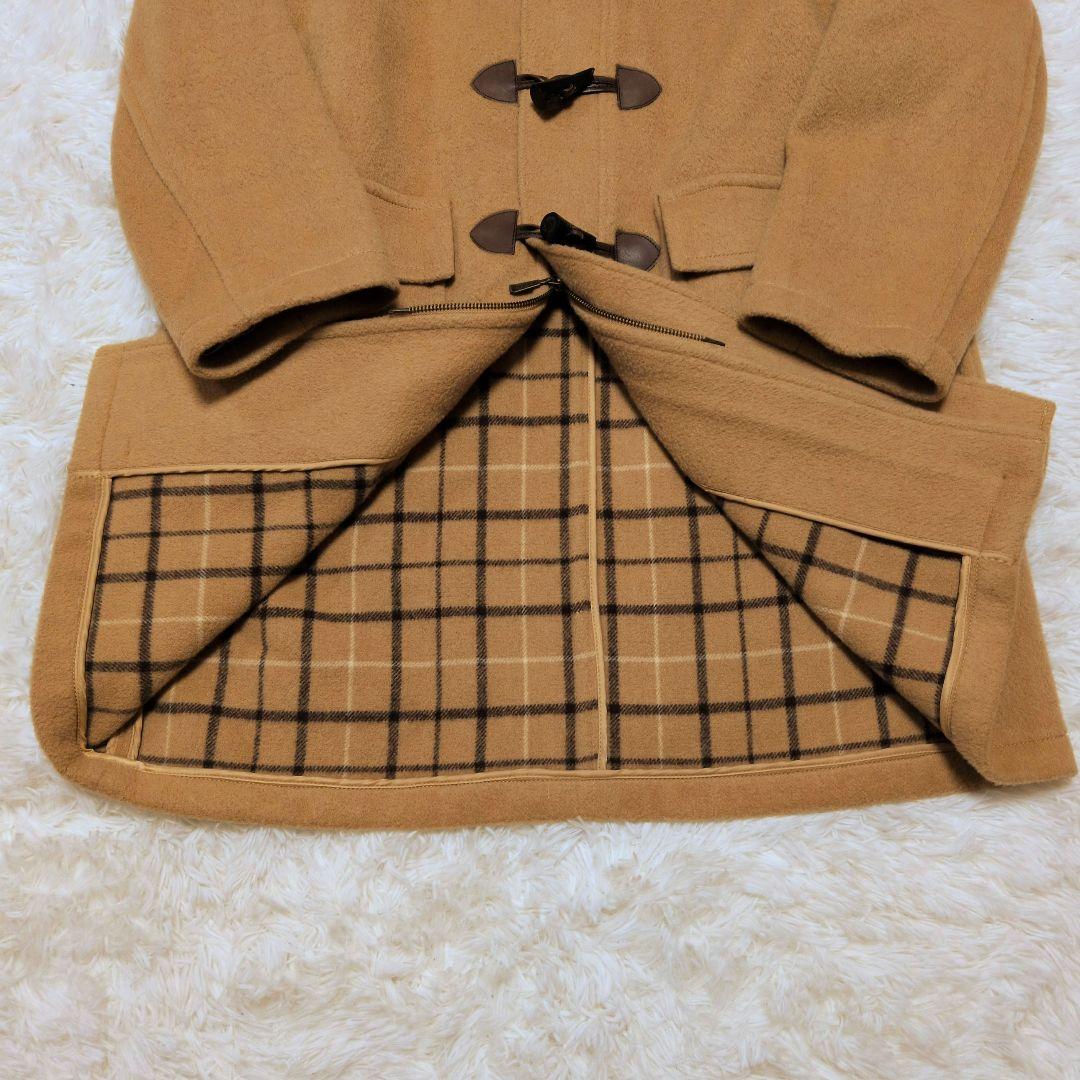 【美品】ブルックスブラザーズ☆希少　キャメル100% 2WAY　ダッフルコート