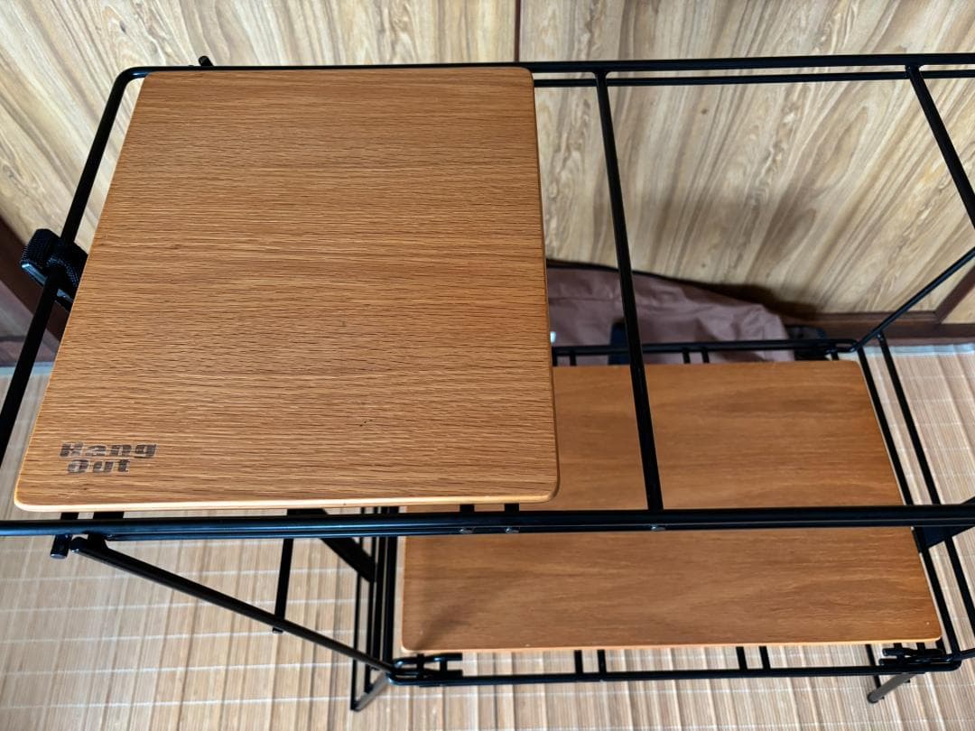 ハングアウト CrankCookingTable キッチンテーブル 収納ケース付