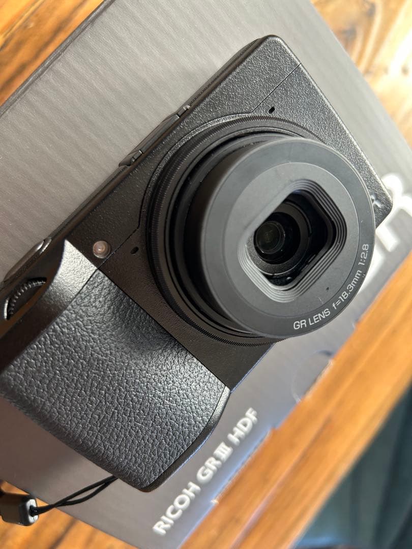 2025年8月購入　RICOH GR III HDFモデル