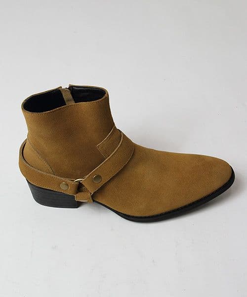 希少！JACKROSE×Luv maison スウェードサイドジップリングブーツ