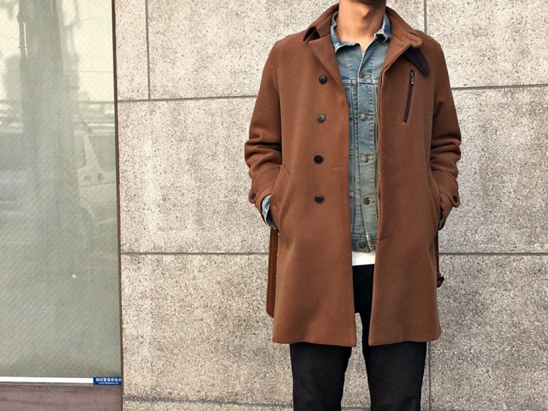 【EGO TRIPPING】STAND-FALL COLLAR COAT