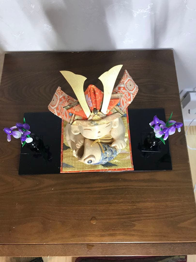 すわけい陶人形　五月人形