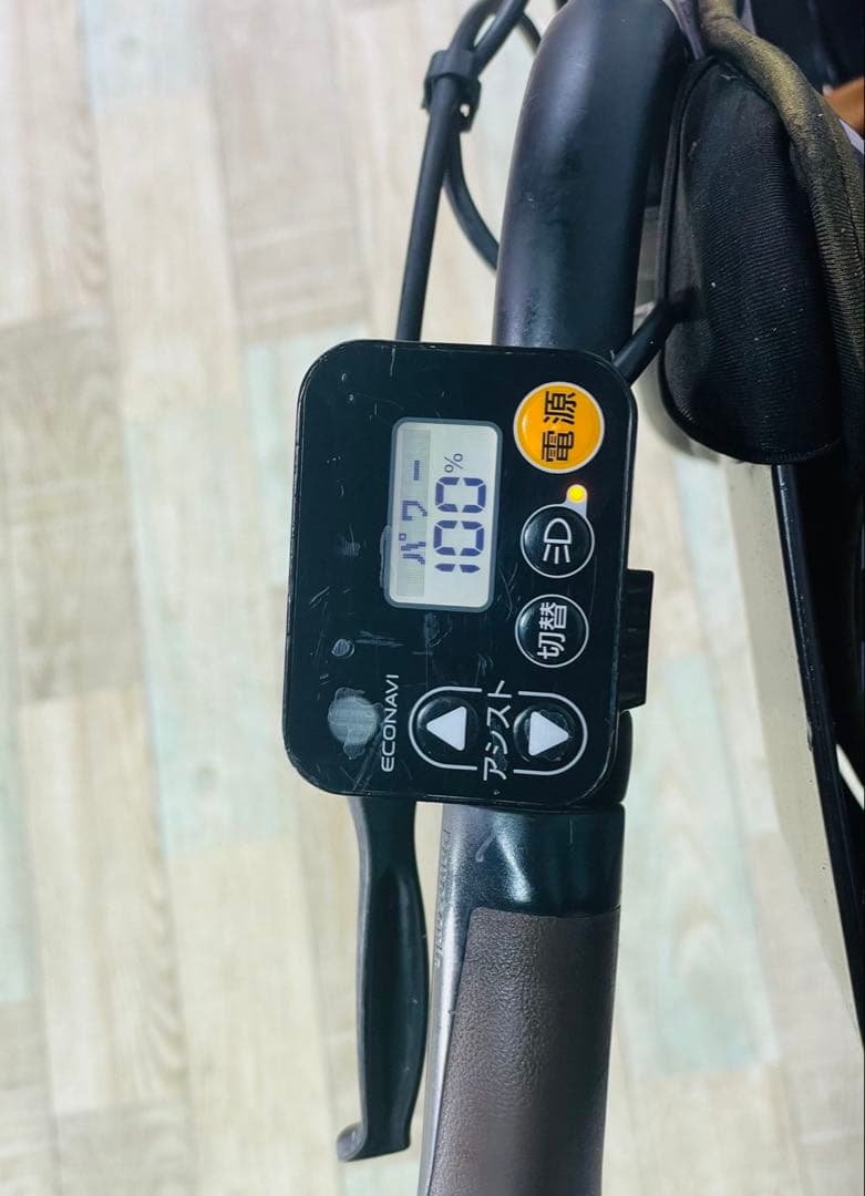 2958パナソニック12アンペア　3人乗り対応子供乗せ　電動アシスト自転車