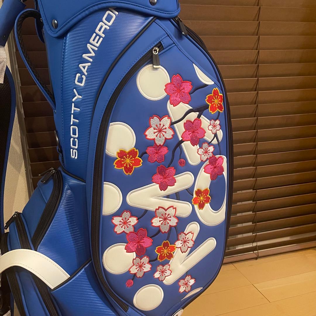 SCOTTY CAMERON 25フェスティバル ツアー限定 キャディバッグ 桜