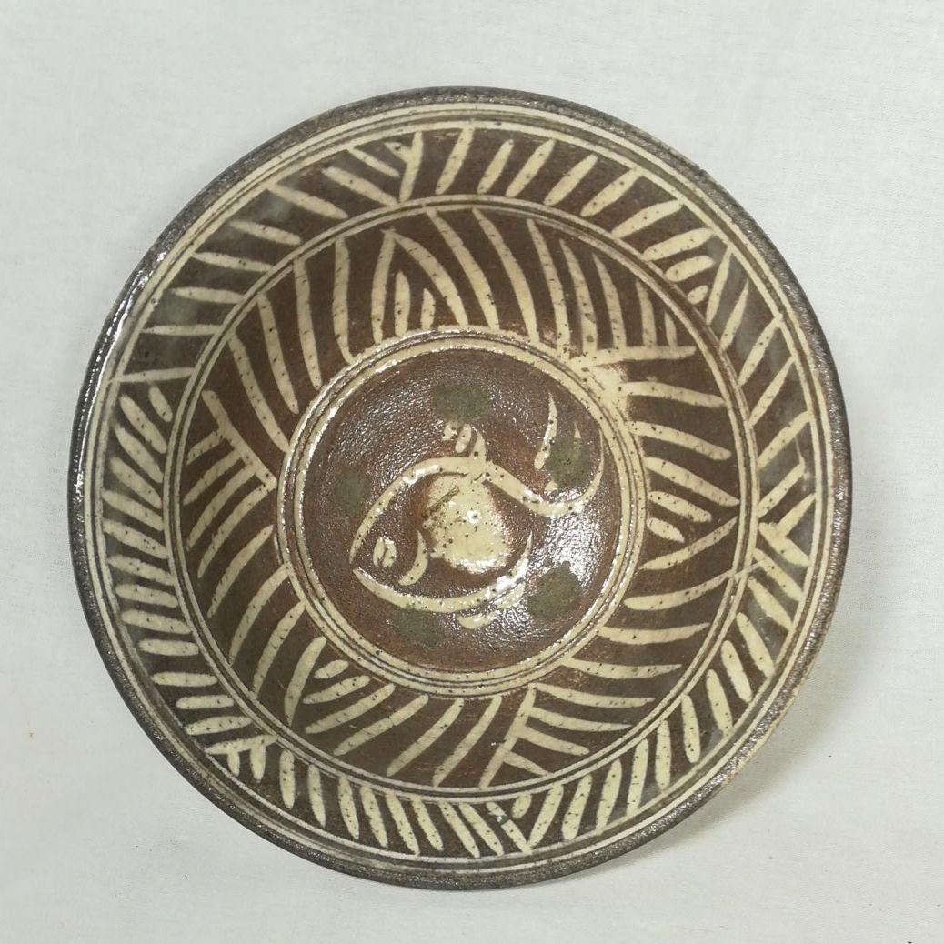 三島象嵌　茶碗