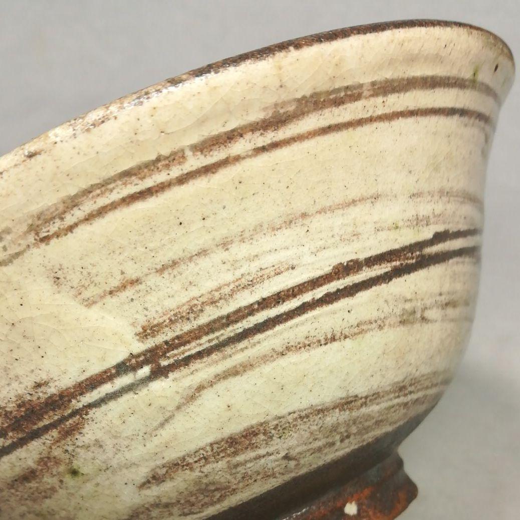 三島象嵌　茶碗