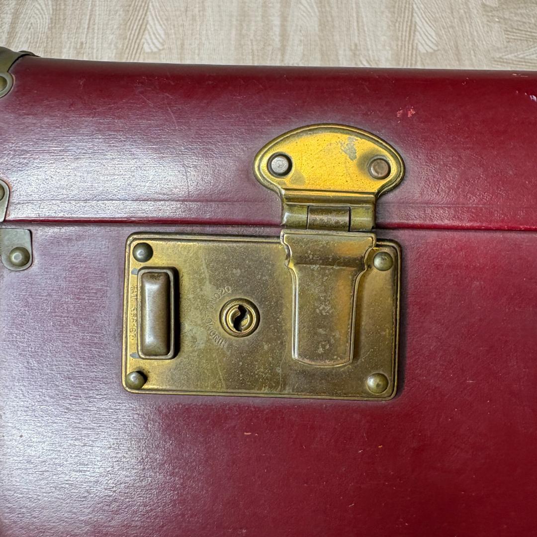トランクケース ヴィンテージ レトロ スーツケース トランクボックス レザー