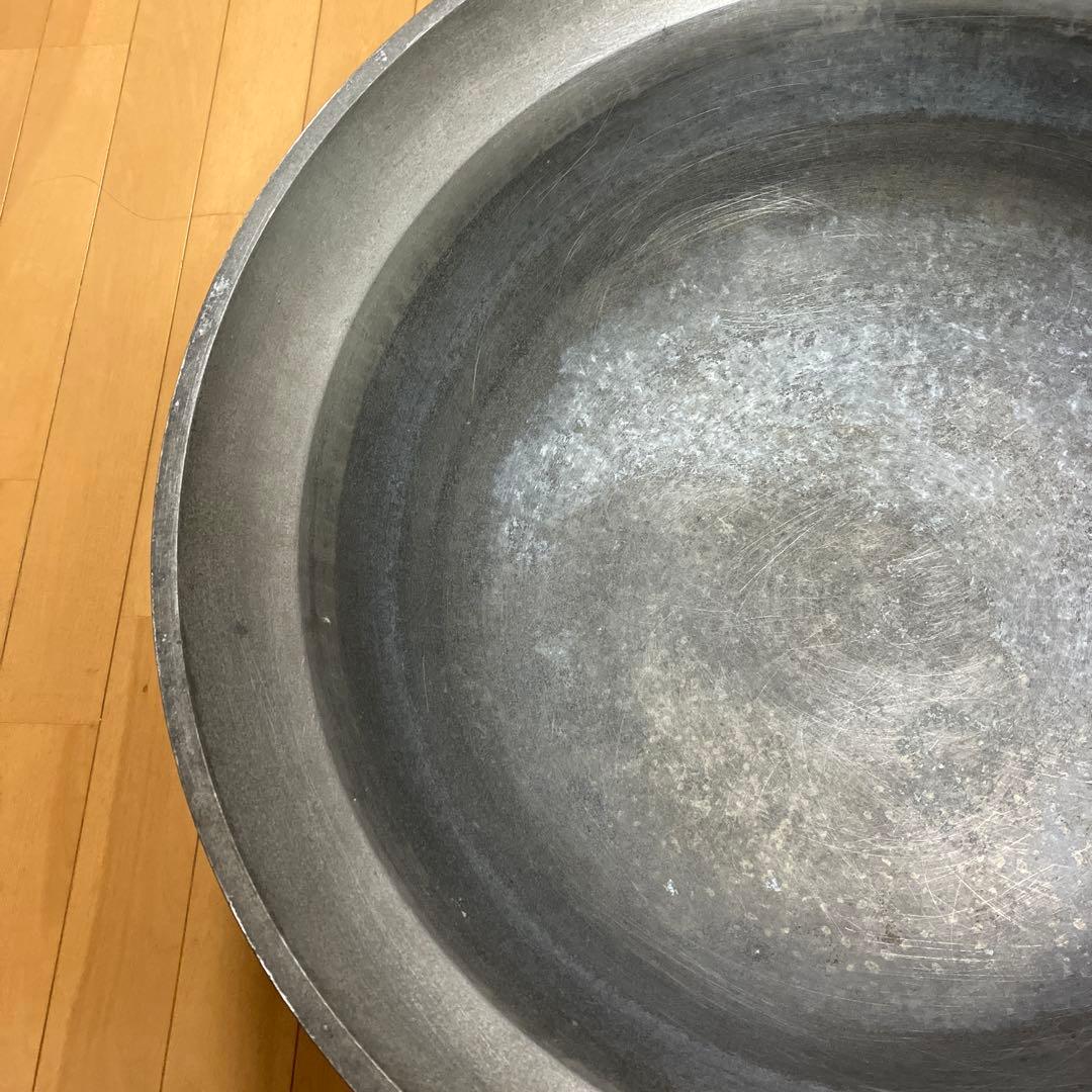 専用　アルミ鋳物平釜68cm、66cmまとめ