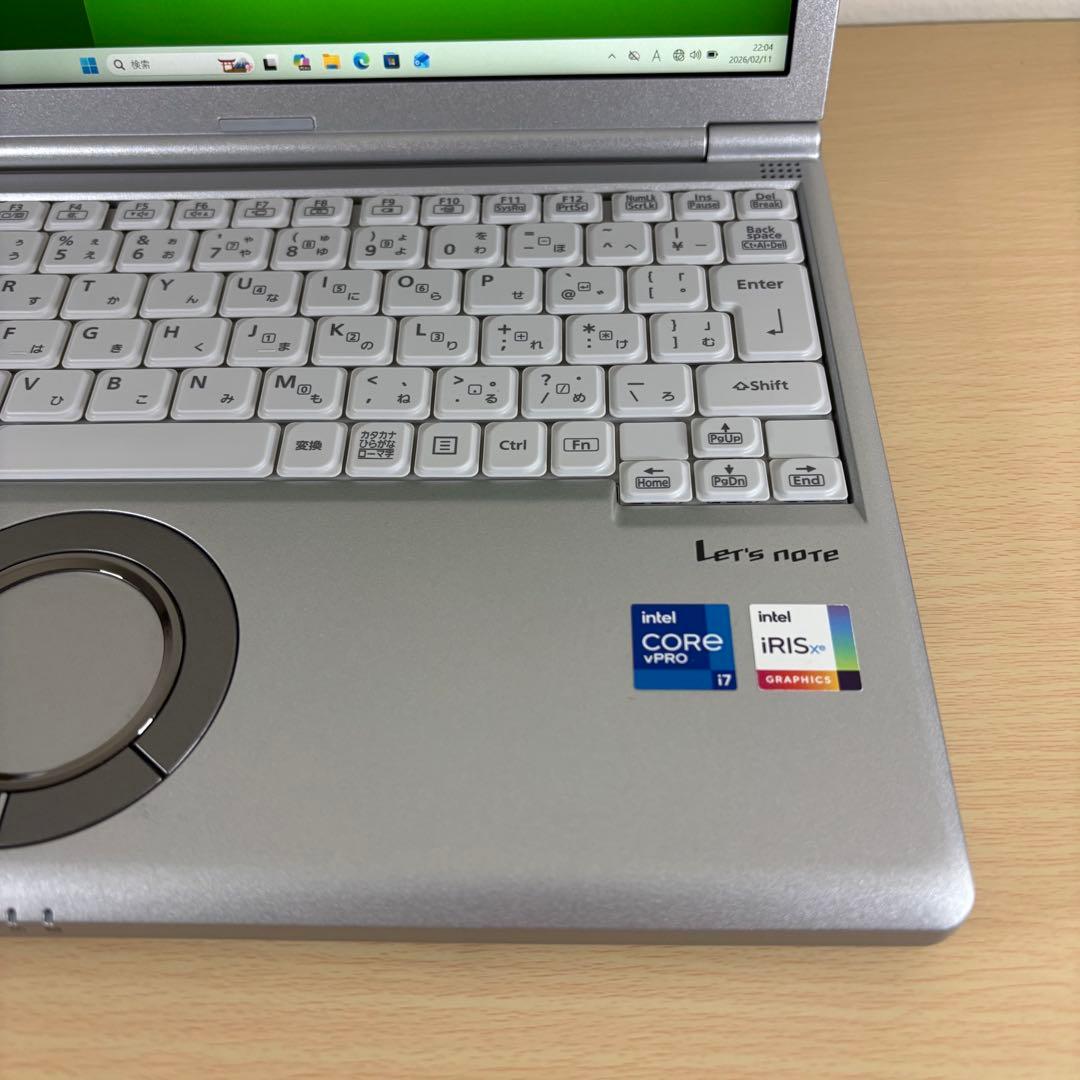 【軽量1kg】Let’s note SV1 i7 16GB SSD512GB