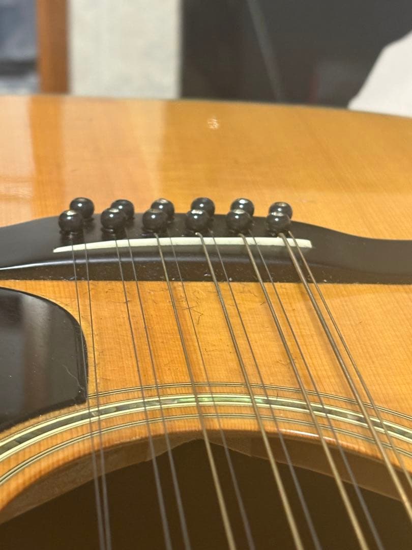 MORRIS B-100 12弦アコースティックギター ハードケース付き