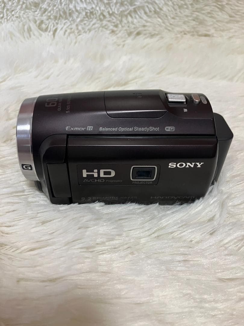 【動作確認済】SONY HDR-PJ675 ビデオカメラ プロジェクター機能付き