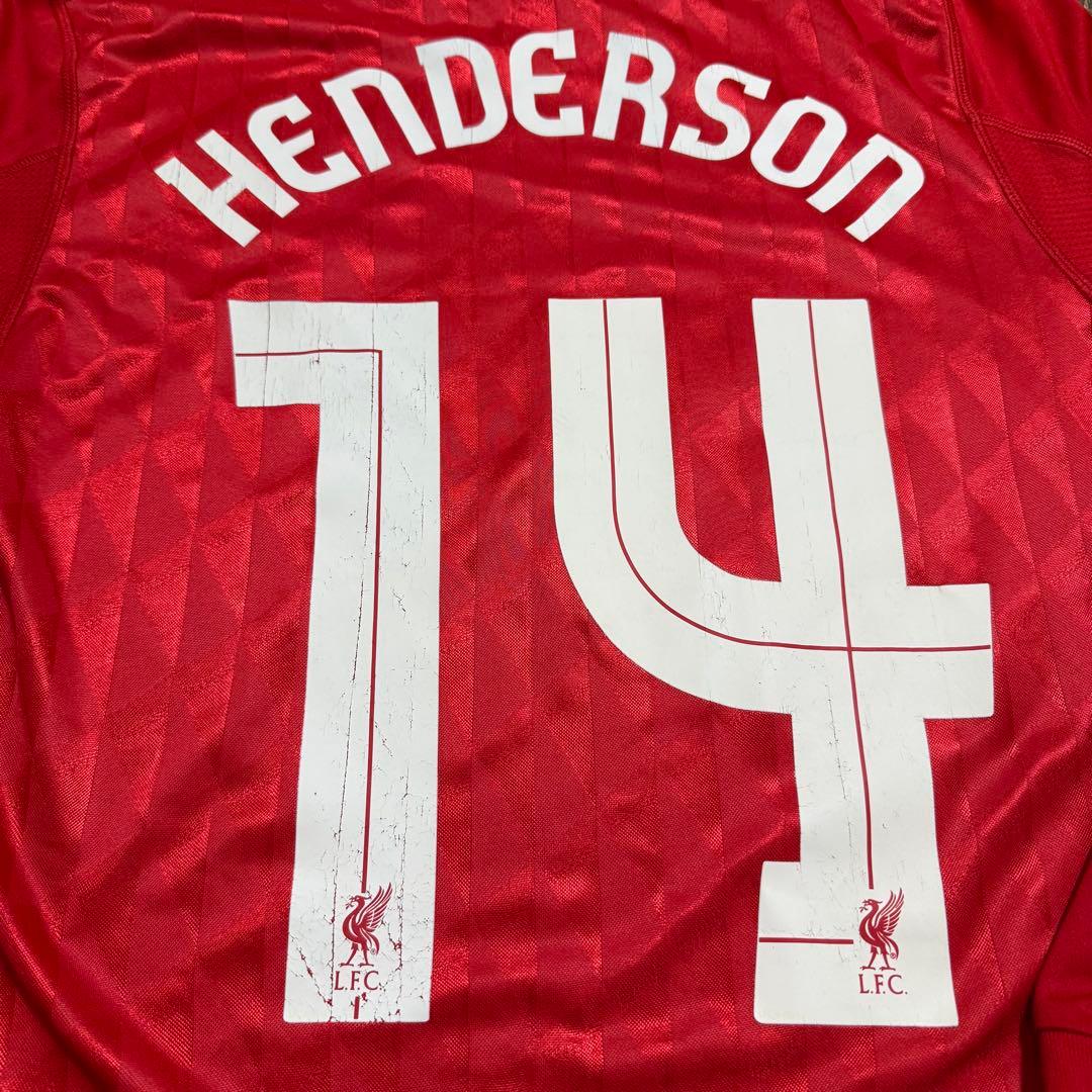 adidas正規品 リバプール 10/12 長袖ユニフォーム Henderson
