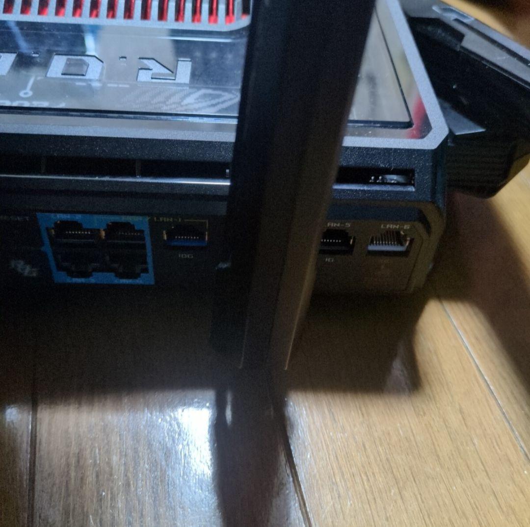 ASUS Wi-Fi ROG Rapture GT-BE98 Wi-Fi7対応