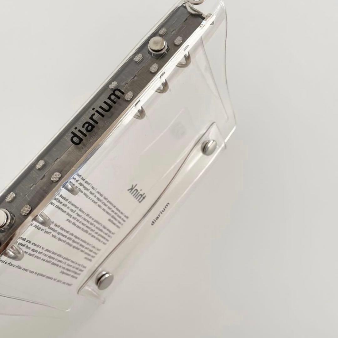 早い者勝　韓国　貯金　バインダー　カバー　A6 diarium No.1-1