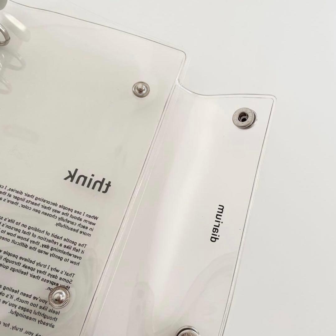 早い者勝　韓国　貯金　バインダー　カバー　A6 diarium No.1-1